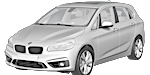 BMW F45 B2621 Fault Code